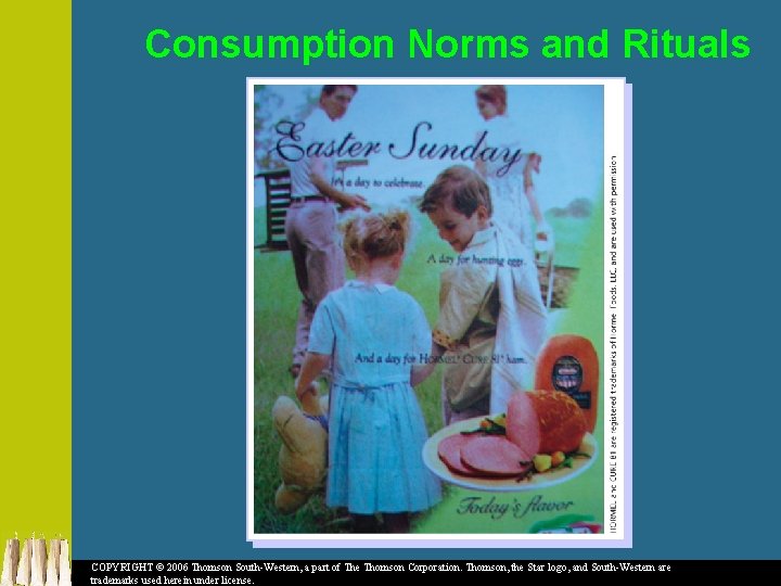 Consumption Norms and Rituals COPYRIGHT © 2006 Thomson South-Western, a part of The Thomson