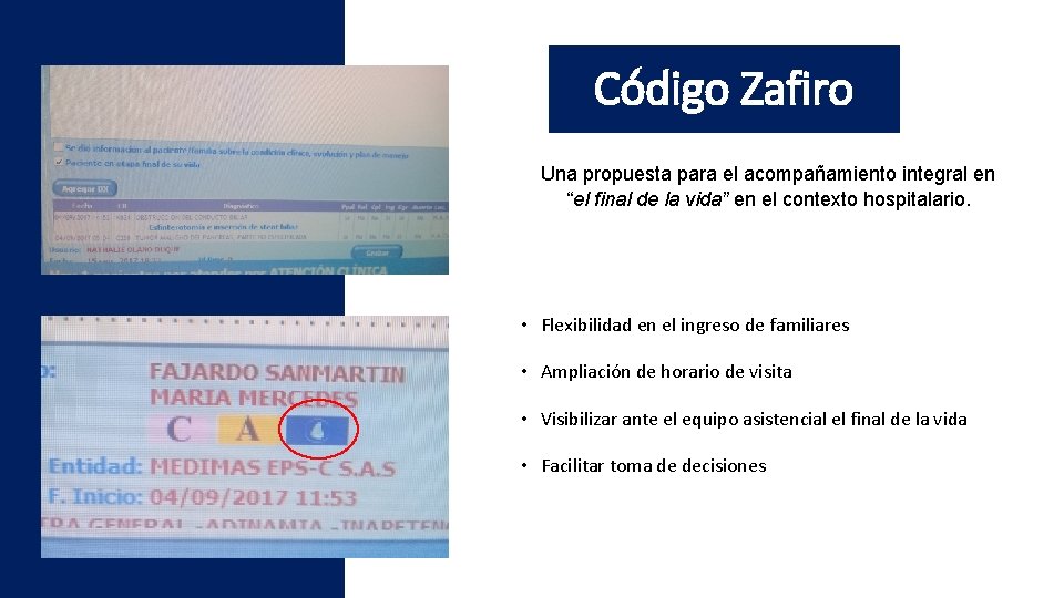 Código Zafiro Una propuesta para el acompañamiento integral en “el final de la vida”