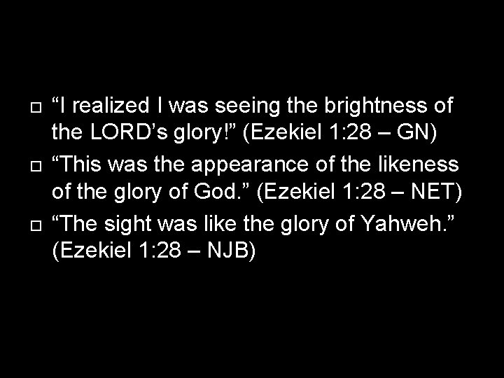 EZEKIEL Chapter 1 Wheels within Wheels Chronology 650