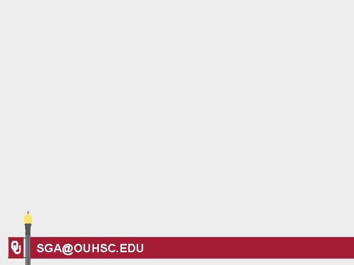 17 SGA@OUHSC. EDU 26 