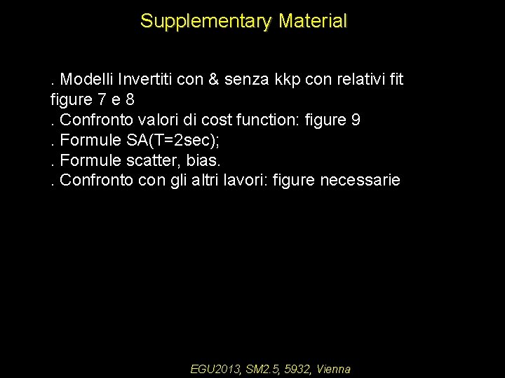 Supplementary Material. Modelli Invertiti con & senza kkp con relativi fit figure 7 e