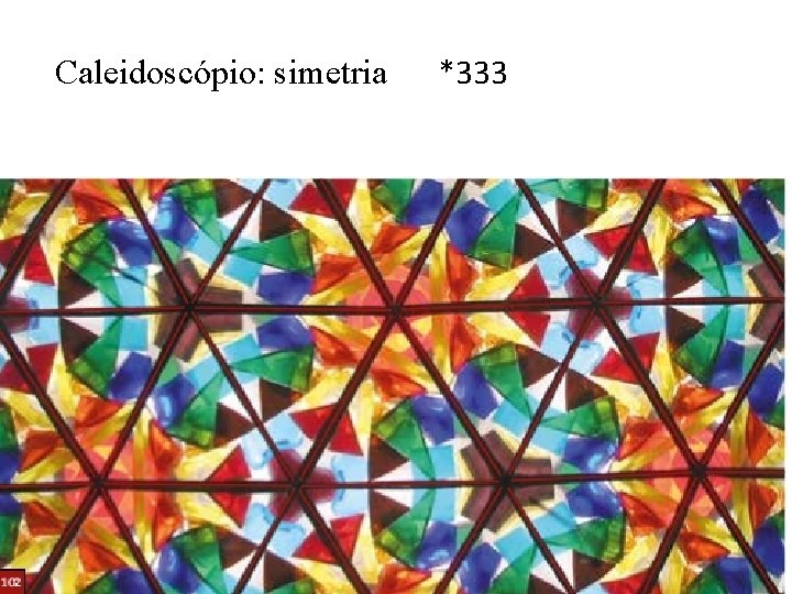 Caleidoscópio: simetria *333 