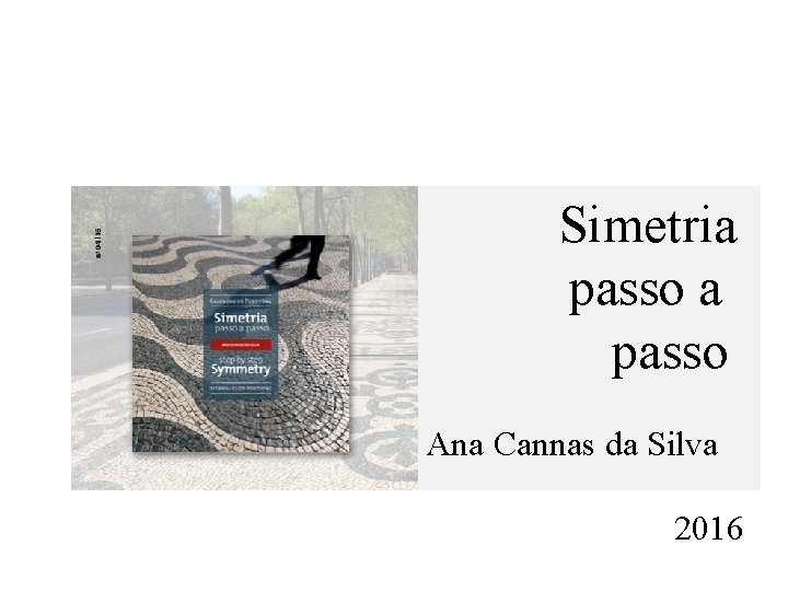 Simetria passo Ana Cannas da Silva 2016 
