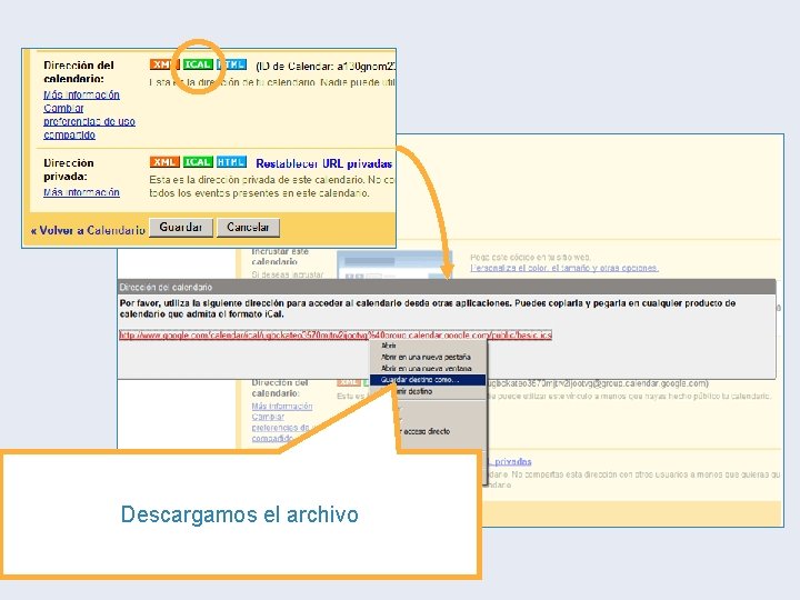 Descargamos el archivo Descargamos el archivo