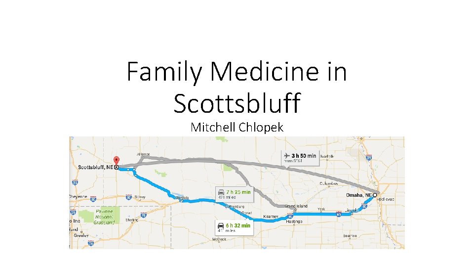 Family Medicine in Scottsbluff Mitchell Chlopek 