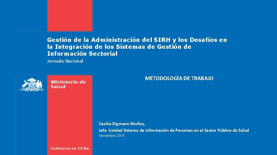 Gestión de la Administración del SIRH y los Desafíos en la Integración de los