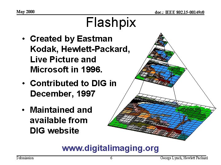 May 2000 doc. : IEEE 802. 15 -00149 r 0 Flashpix • Created by