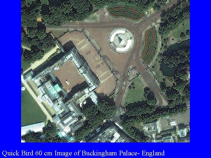 Quick Bird 60 cm Image of Buckingham Palace- England 