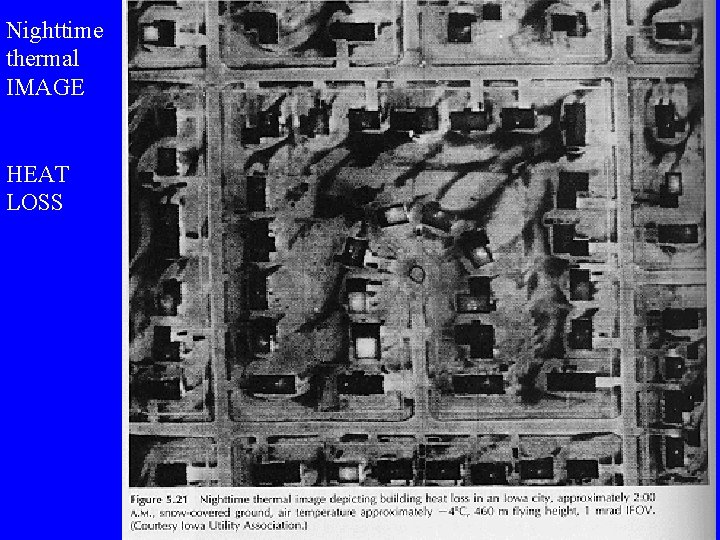 Nighttime thermal IMAGE HEAT LOSS 