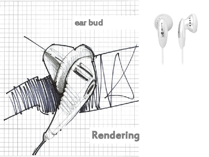 ear bud Rendering 