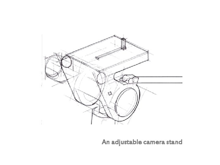 An adjustable camera stand 