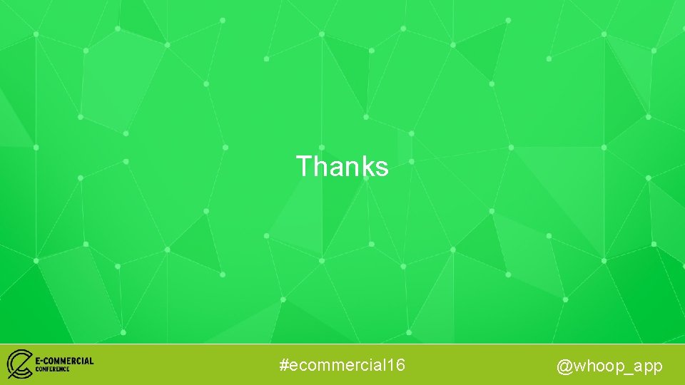 Thanks #ecommercial 16 @whoop_app 