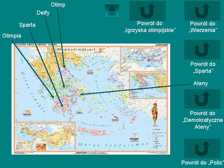 Olimp Delfy Sparta Olimpia Powrót do „Igrzyska olimpijskie” Powrót do „Wierzenia” Powrót do „Sparta”
