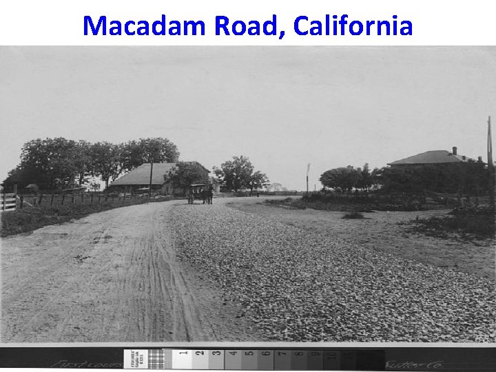 Macadam Road, California Macadam Road, California