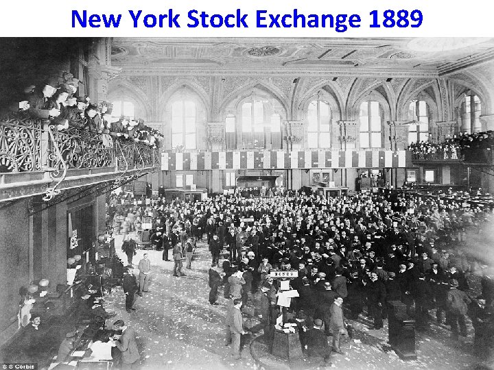 New York Stock Exchange 1889 