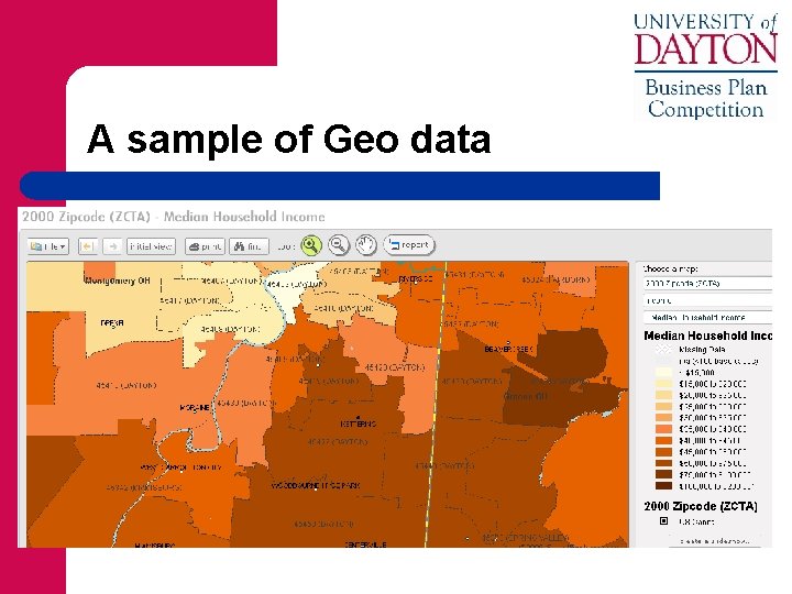 A sample of Geo data 
