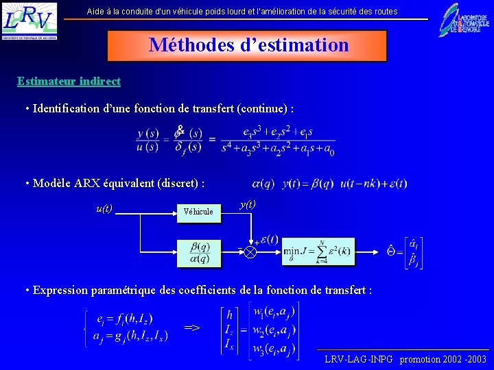 Aide à la conduite d’un véhicule poids lourd et l’amélioration de la sécurité des