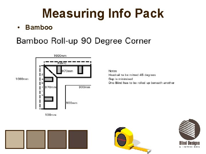 Measuring Info Pack • Bamboo 