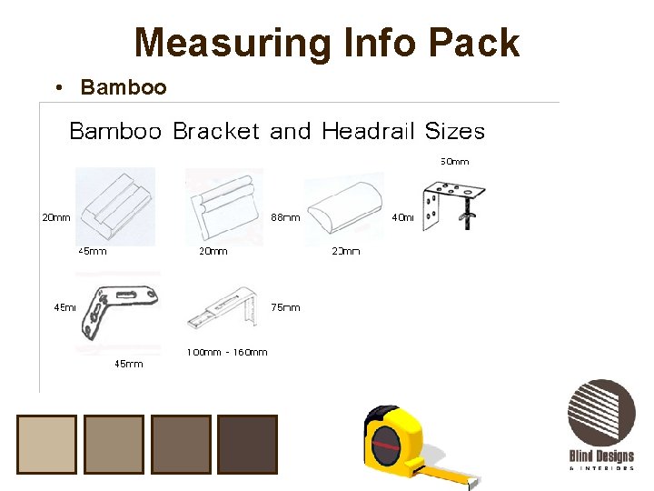 Measuring Info Pack • Bamboo 