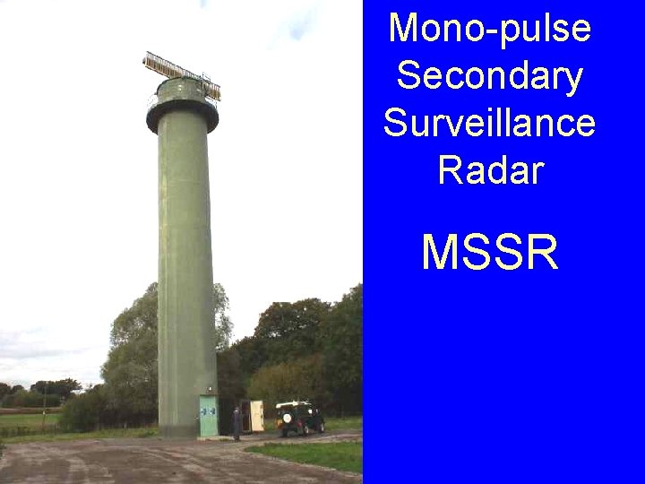 Mono-pulse Secondary Surveillance Radar MSSR 