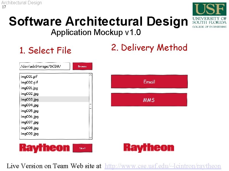 Architectural Design 17 Software Architectural Design Application Mockup v 1. 0 Live Version on Architectural Design 17 Software Architectural Design Application Mockup v 1. 0 Live Version on