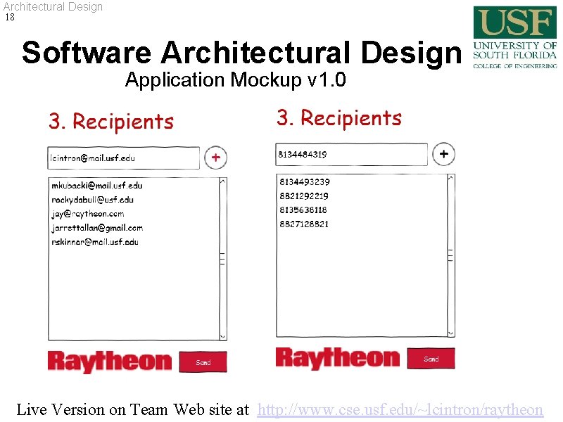 Architectural Design 18 Software Architectural Design Application Mockup v 1. 0 Live Version on Architectural Design 18 Software Architectural Design Application Mockup v 1. 0 Live Version on
