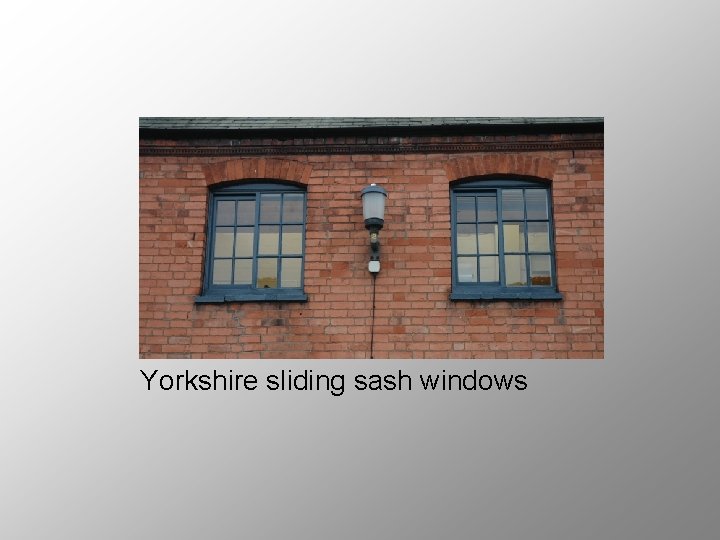 Yorkshire sliding sash windows 