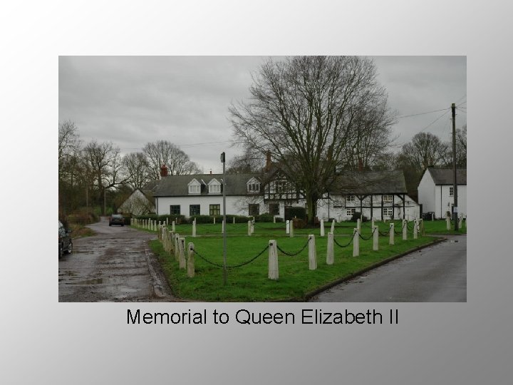 Memorial to Queen Elizabeth II 