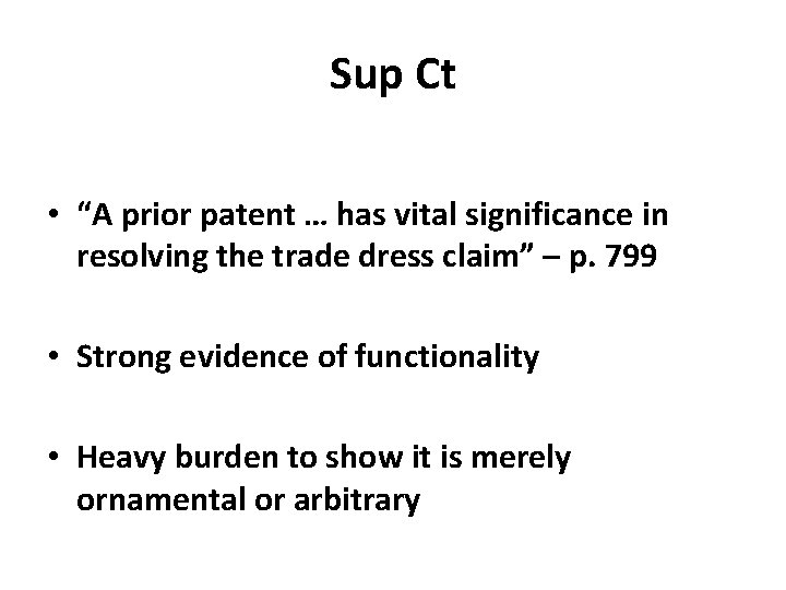 Sup Ct • “A prior patent … has vital significance in resolving the trade