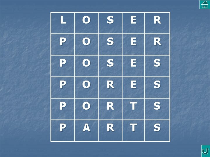 L O S E R P O S E S P O R T