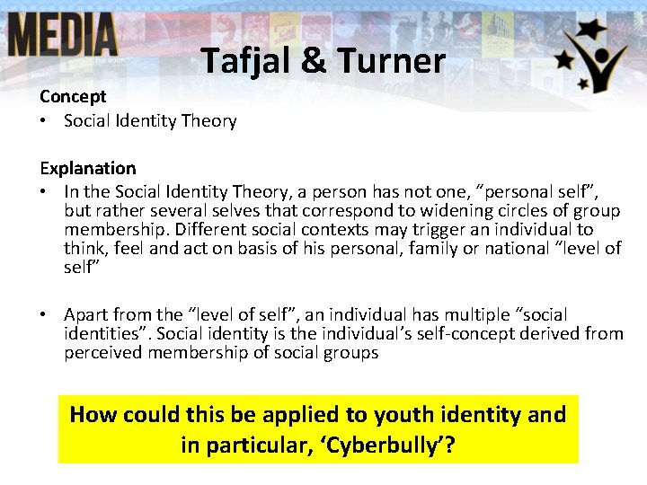 Tafjal & Turner Concept • Social Identity Theory Explanation • In the Social Identity Tafjal & Turner Concept • Social Identity Theory Explanation • In the Social Identity