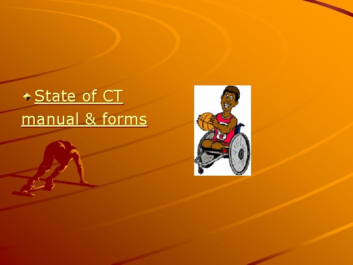 State of CT manual & forms 