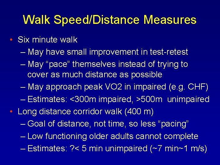 Walking Speed Fall Risk Chart Balance and Gait Disorders in Older Adults Neil