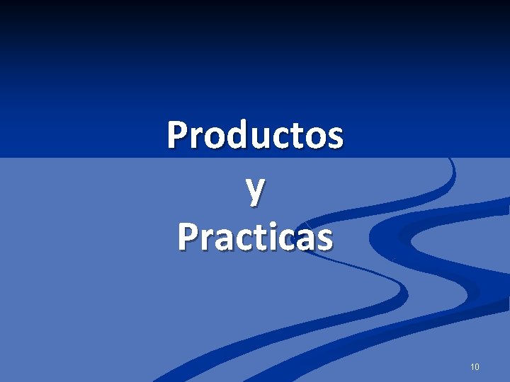 Productos y Practicas 10 