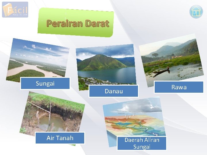 Perairan Darat Sungai Air Tanah Rawa Danau Daerah Aliran Sungai 