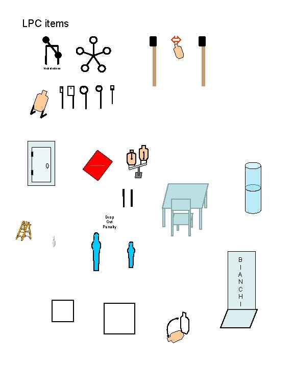 LPC items Nickelodeon Drop Out Penalty B I A N C H I 