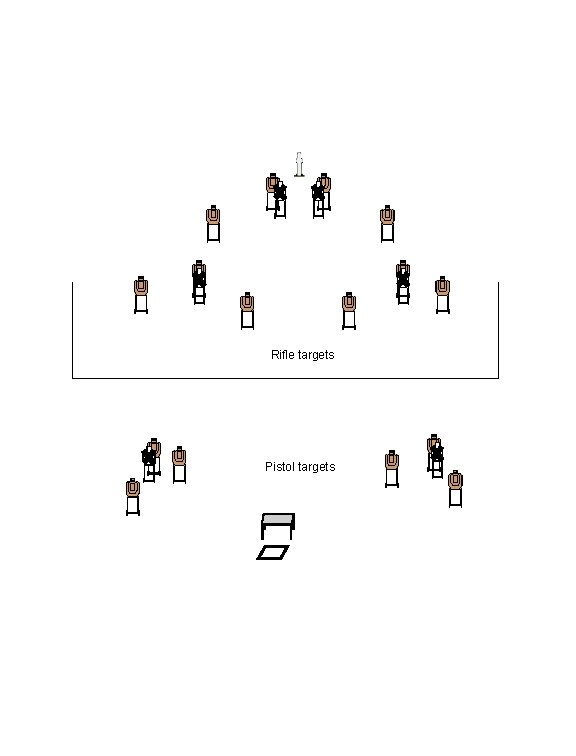 Rifle targets Pistol targets 