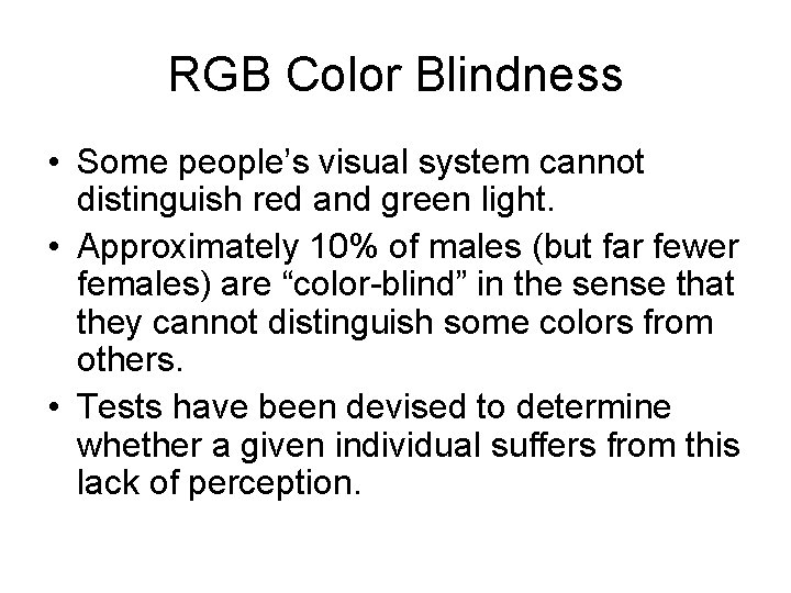 Color Basics Color Made From Three Basic Primaries