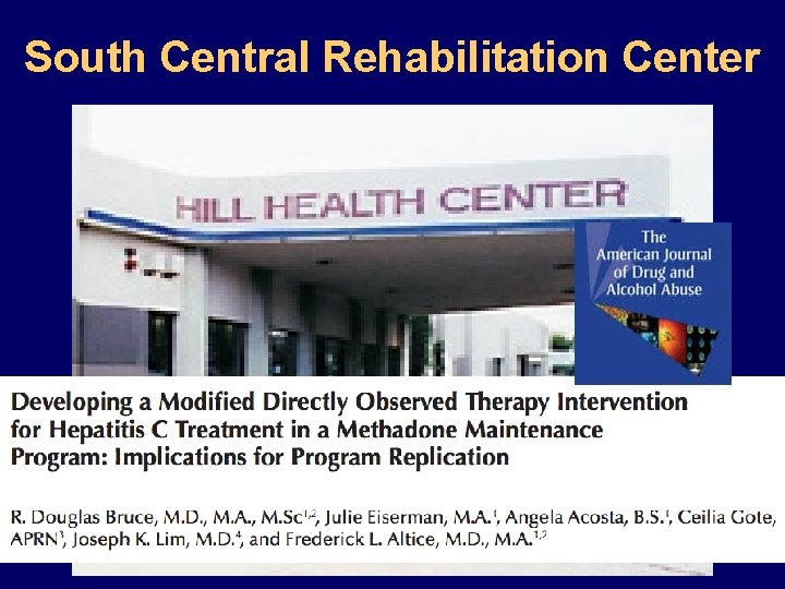 South Central Rehabilitation Center South Central Rehabilitation Center
