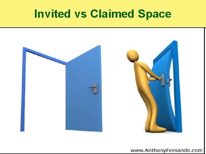 Invited vs Claimed Space 