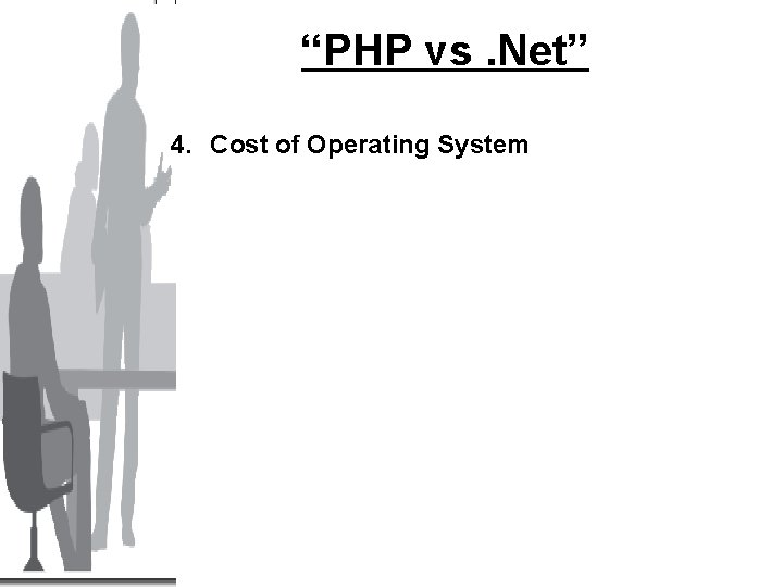 “PHP vs. Net” 4. Cost of Operating System 
