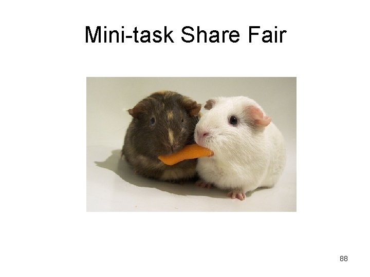 Mini-task Share Fair 88 