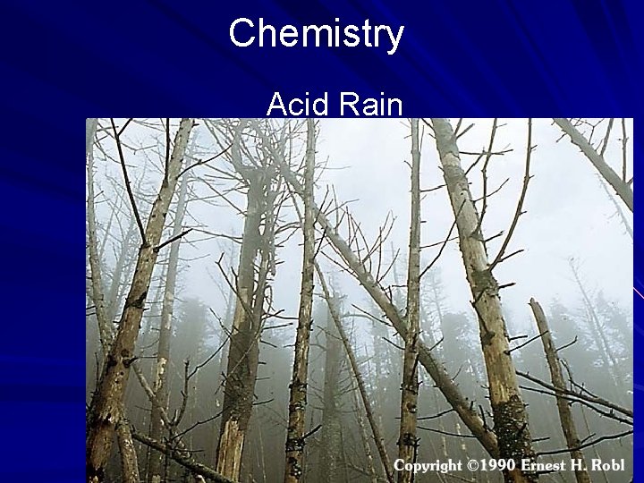 Chemistry Acid Rain 