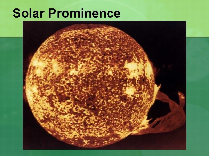 Solar Prominence 