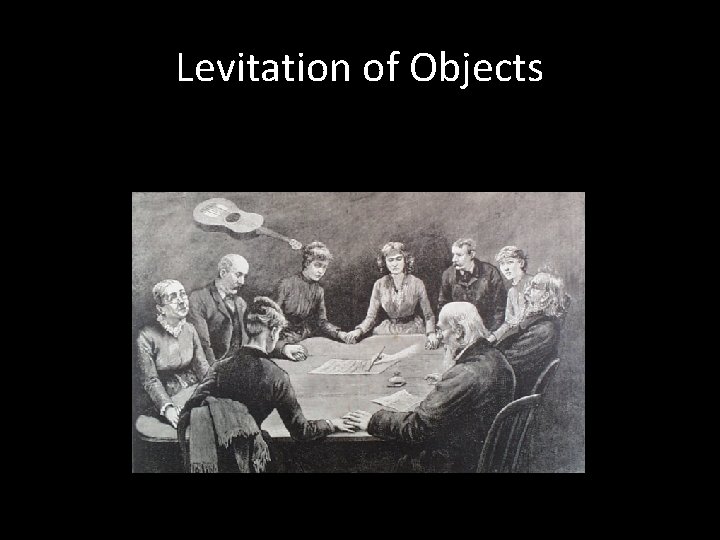 Levitation of Objects 