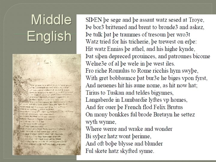 Middle English 