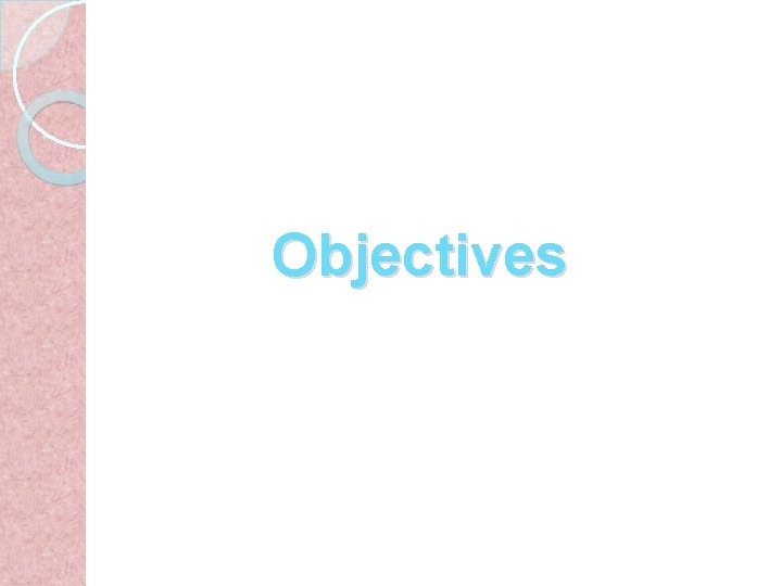 Objectives 