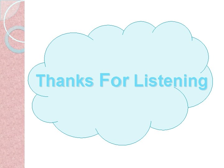 Thanks For Listening 