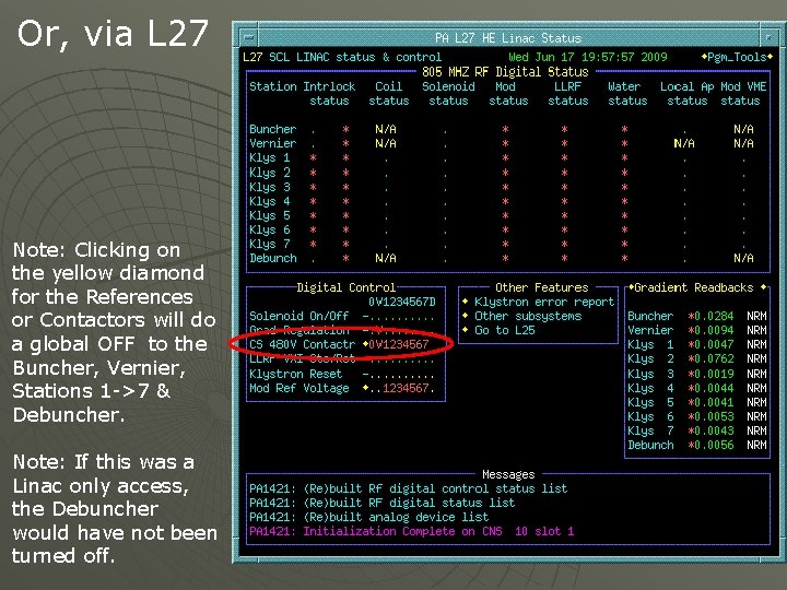 Or, via L 27 Note: Clicking on the yellow diamond for the References or