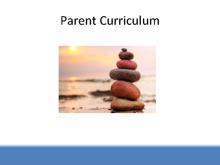 Parent Curriculum 